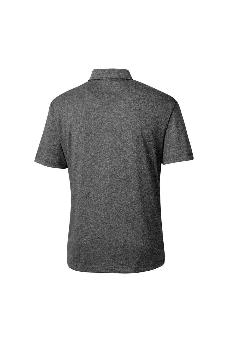 Men's Cutter & Buck  Heather Black Dayton Dragons  Clique Charge Active Polo, Alternate, color, Heather Black