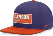 Nike Men's Nike Purple/Orange Clemson Tigers 2025 On-Field Patch Pro Dri-FIT Snapback Hat
