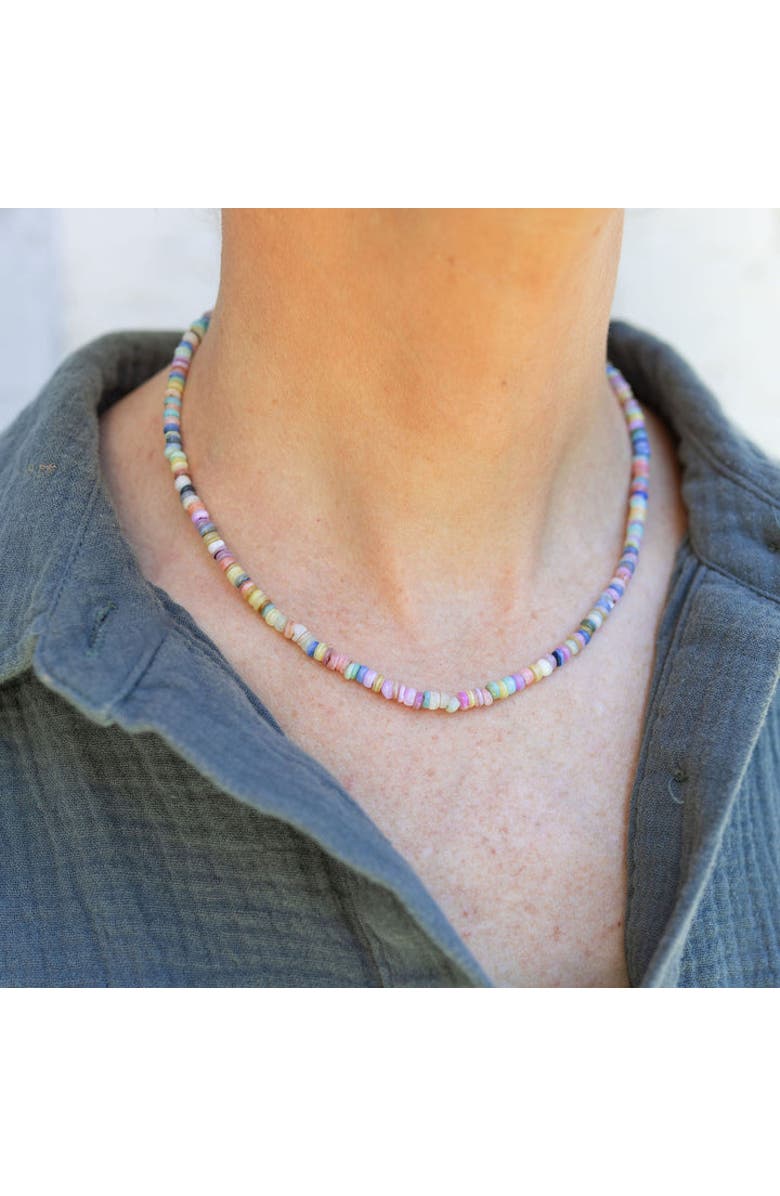 Erin McDermott Jewelry Misty Daydream Necklace, Alternate, color, Pink