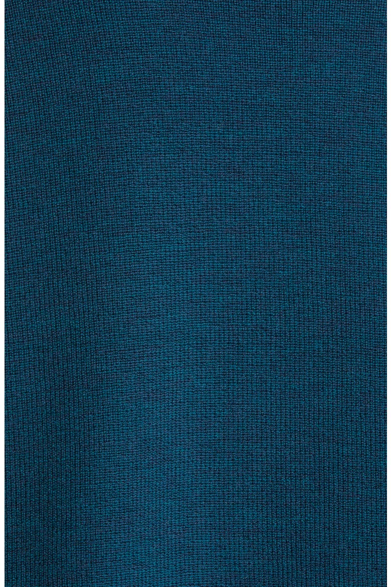 Bateau Neck Merino Wool Tunic Sweater, Alternate, color, BLUE SPRUCE