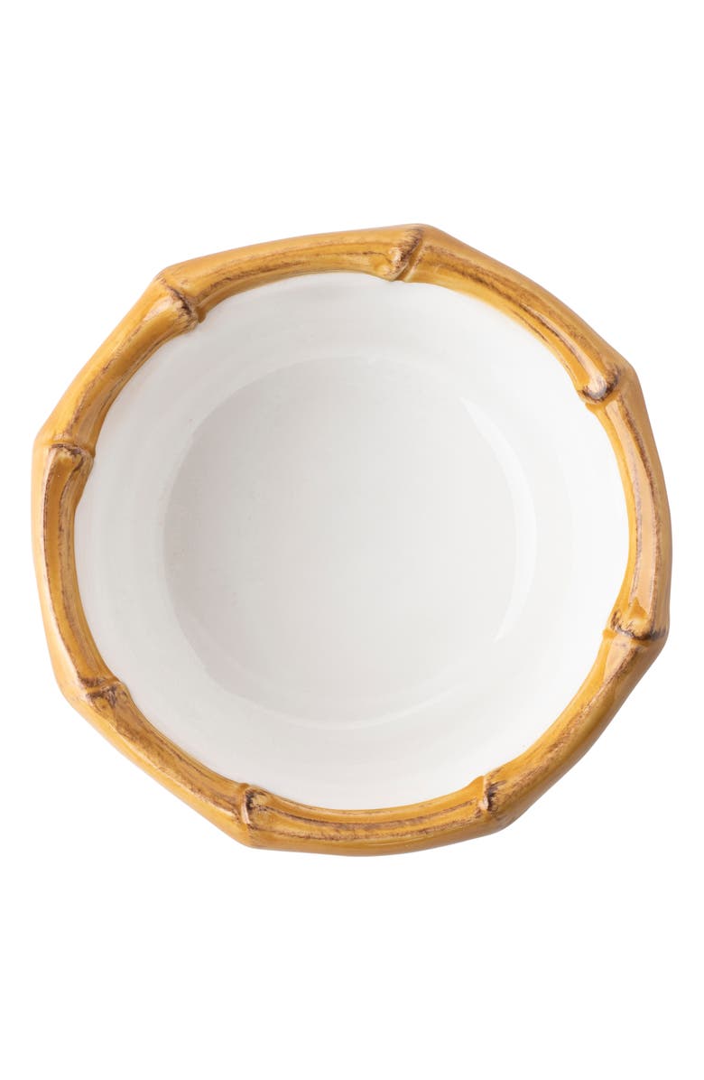 Juliska Bamboo Ceramic Ramekin, Alternate, color, Bamboo Natural