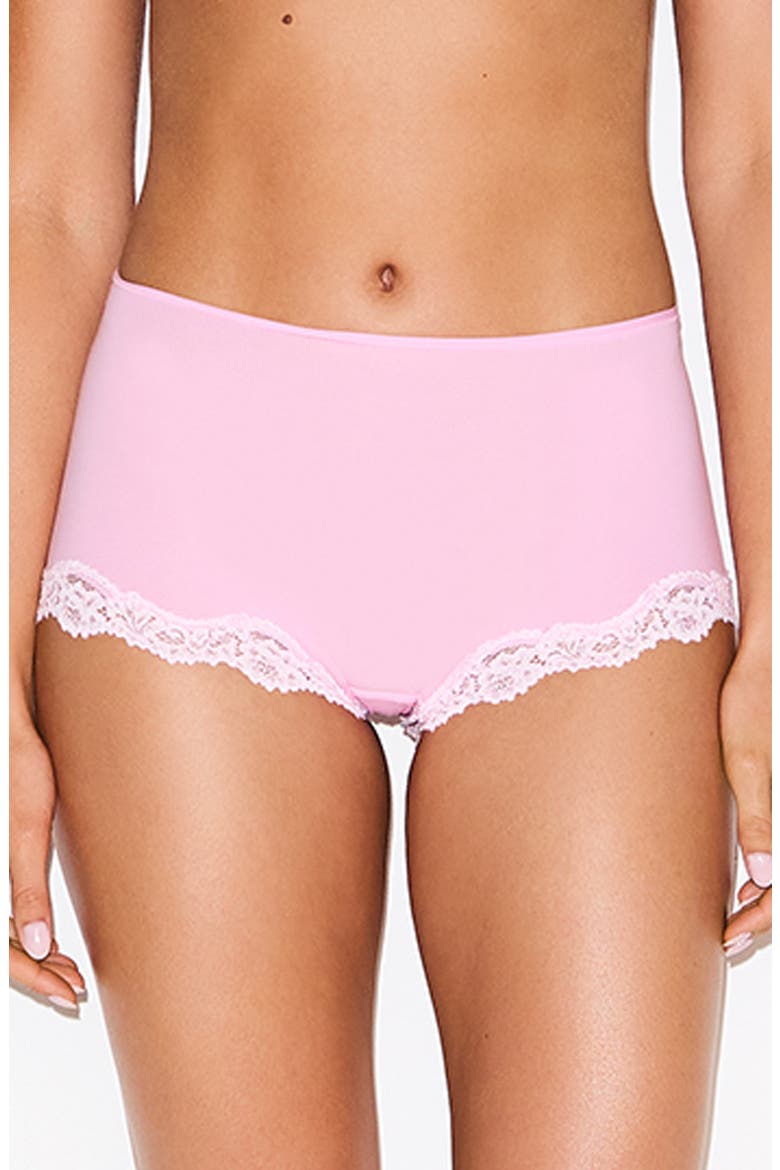 Fits Everybody Lace Boy Short, Main, color, BUBBLEGUM