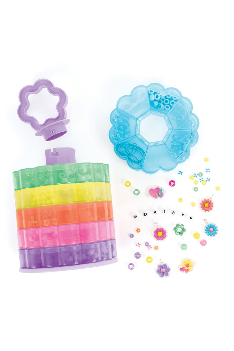Flower Tower Beads & Storage Set, Alternate, color, MULTI