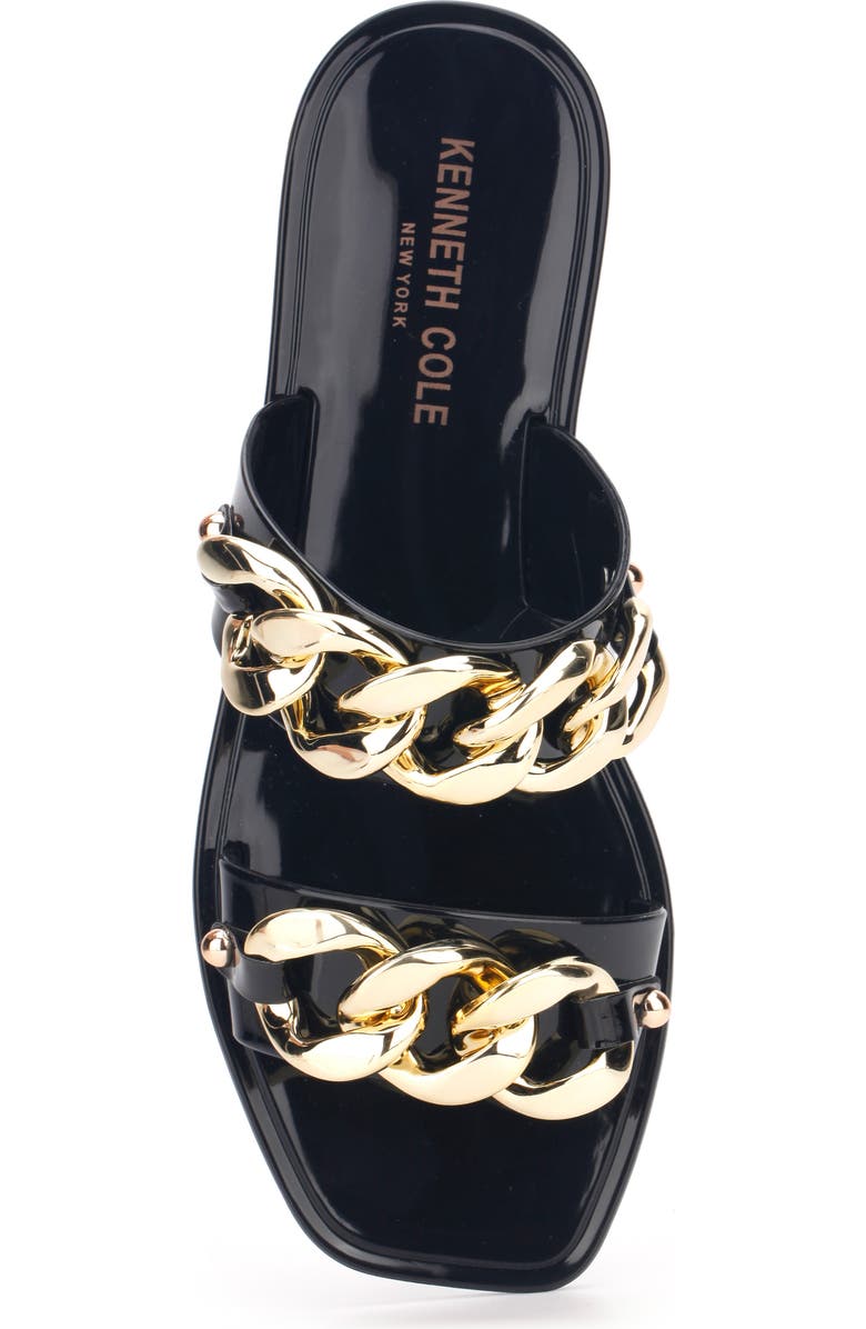 Kenneth Cole New York Naveen Chain Jelly Slide Sandal, Alternate, color,