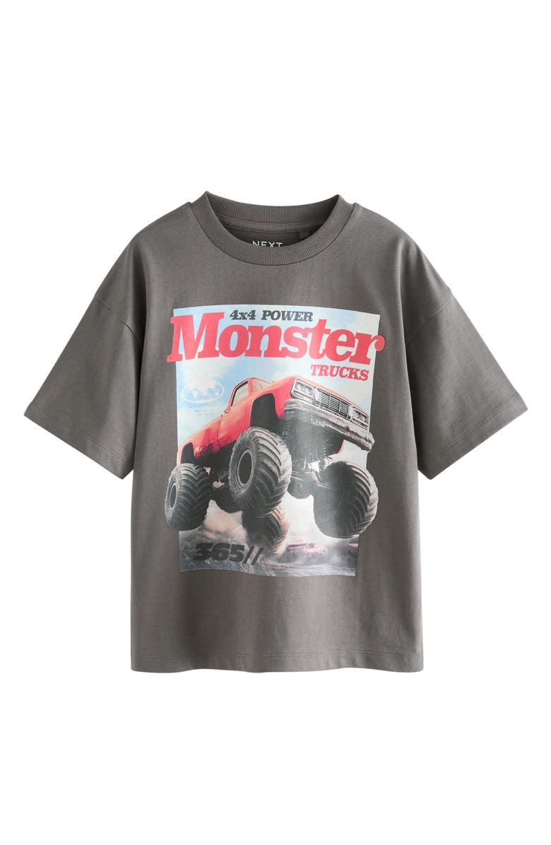 NEXT Kids' Monster Truck Graphic T-Shirt, Main, color, Grey