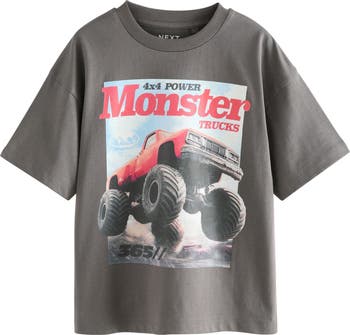 Kids' Monster Truck Graphic T-Shirt