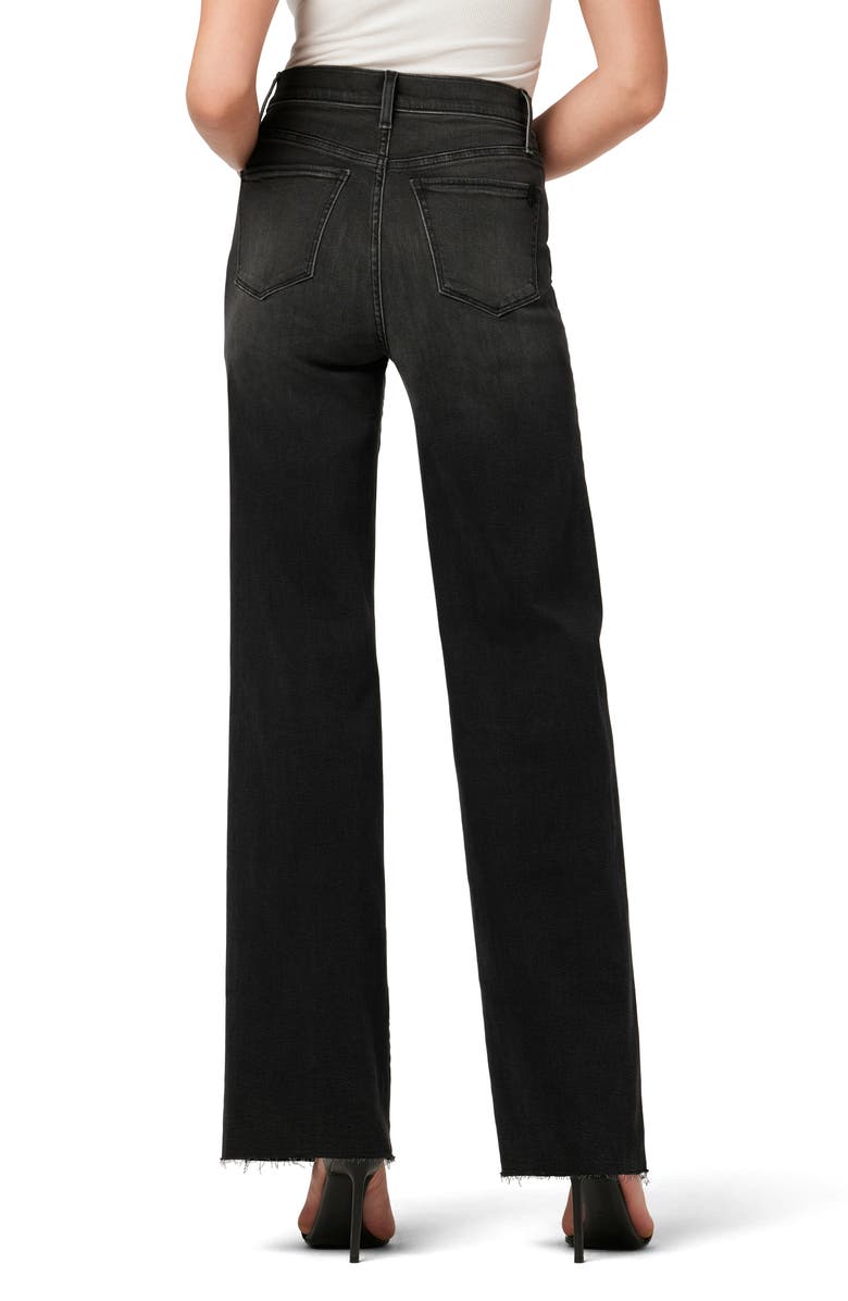 Joe's The Mia Raw Hem High Waist Wide Leg Jeans, Alternate, color,