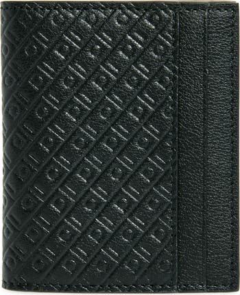 FERRAGAMO Mini Gancio Embossed Leather Bifold Wallet | Nordstrom