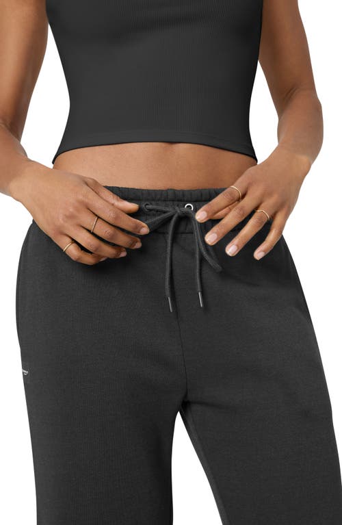 Florence By Mills Cozy Crush Wide Leg Sweatpants In Black