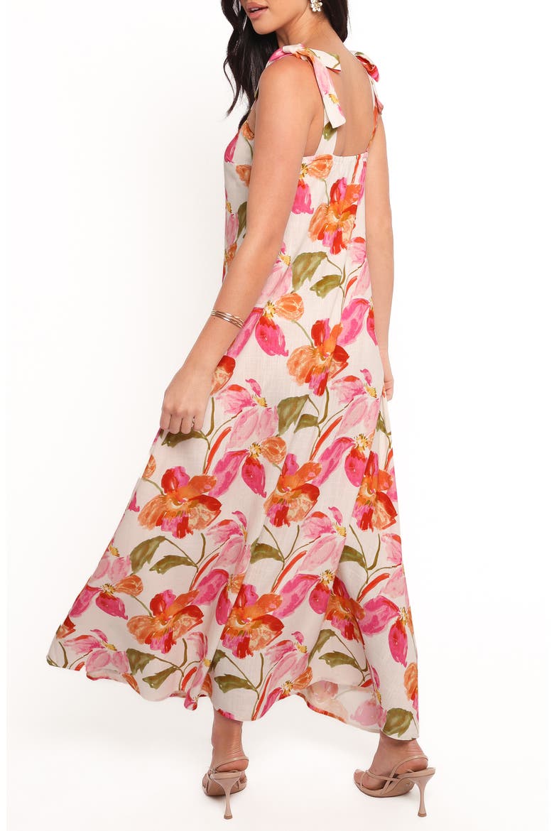 Larkey Floral Print Maxi Dress, Alternate, color, EVERLYN FLORAL