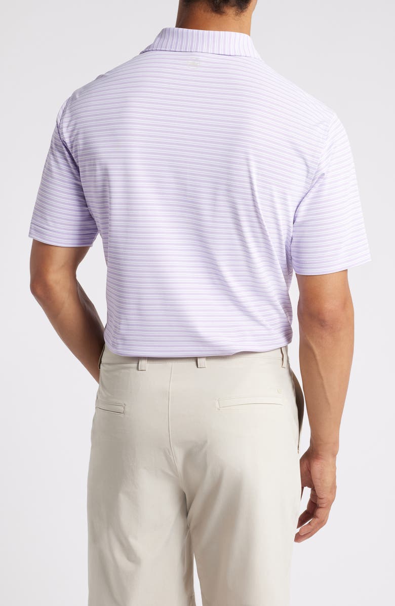 Peter Millar Dellroy Stripe Performance Mesh Polo, Alternate, color,