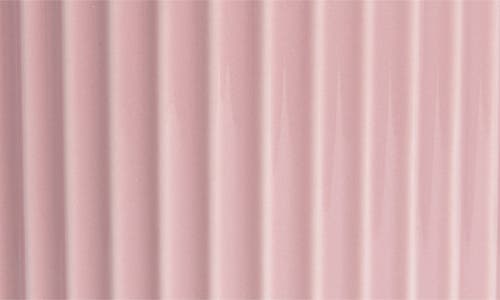 Lyngby Porcelaen 10-inch Fluted Vase In Pink