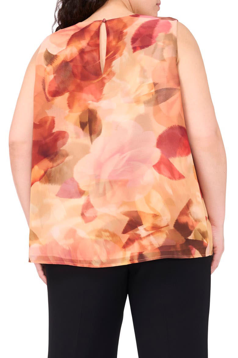Romantic Roses Chiffon Shell, Alternate, color, FADED ROSE