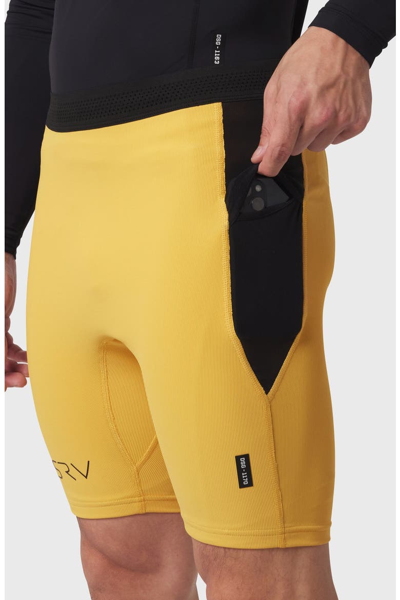 Lycra Ribbed Run Half-Tight, Alternate, color, Amber