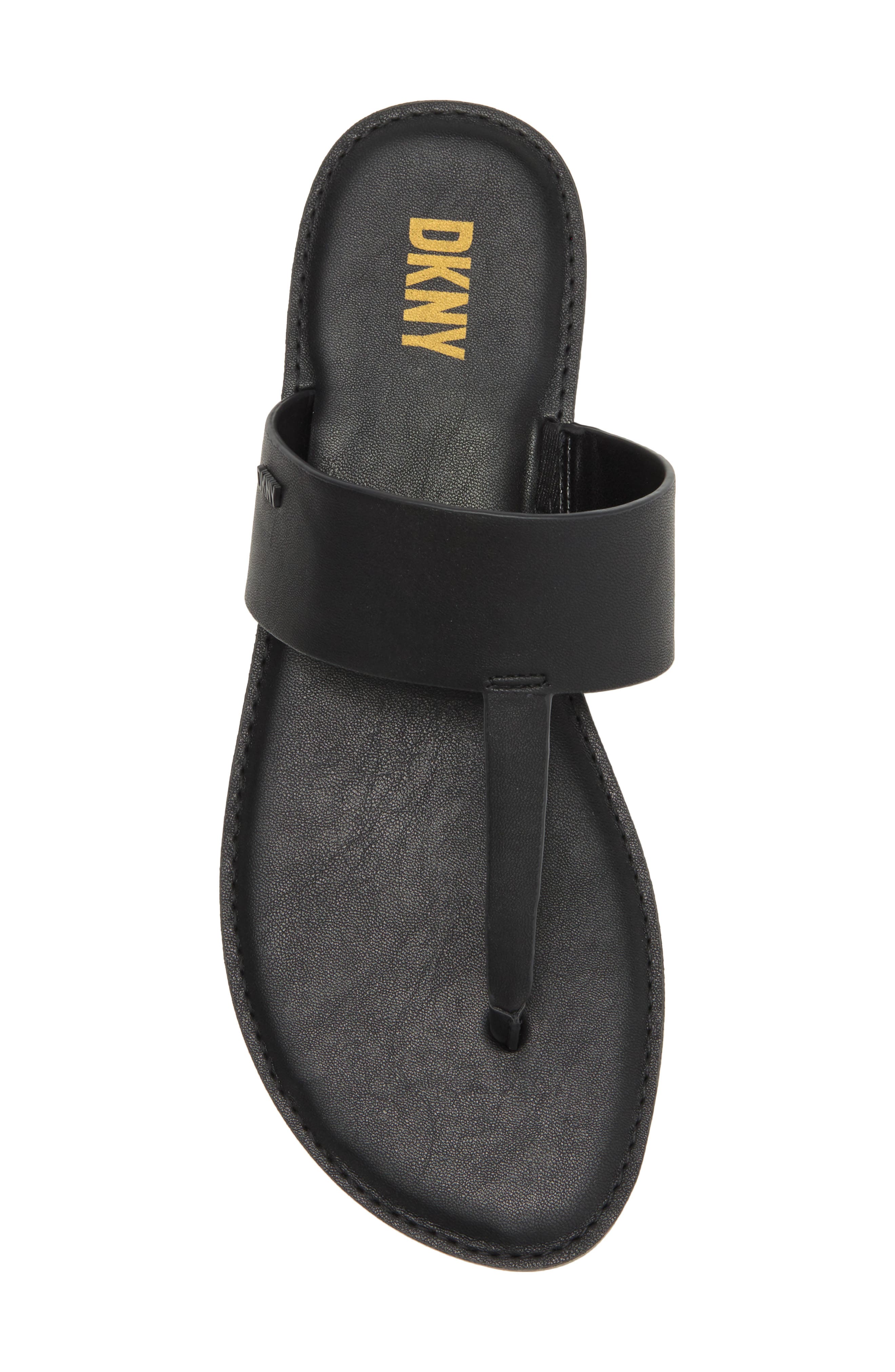 DKNY Solar Sandal, Alternate, color, Black