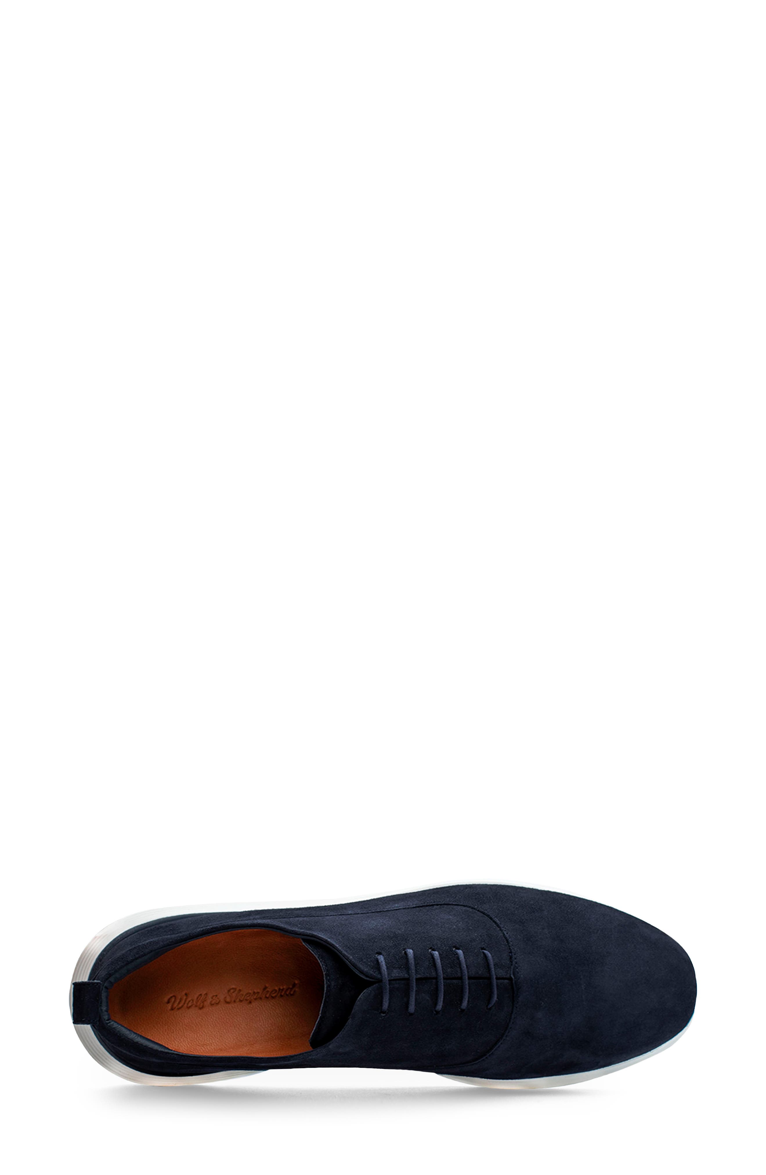 Crossover™ Longwing Blucher, Alternate, color, NAVY