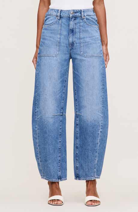 Miro High Waist Ankle Barrel Jeans