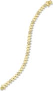 SPHERA MILANO Pear Link Tennis Bracelet