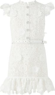 Marlo Kids Lucinda Embroidered Mini Dress