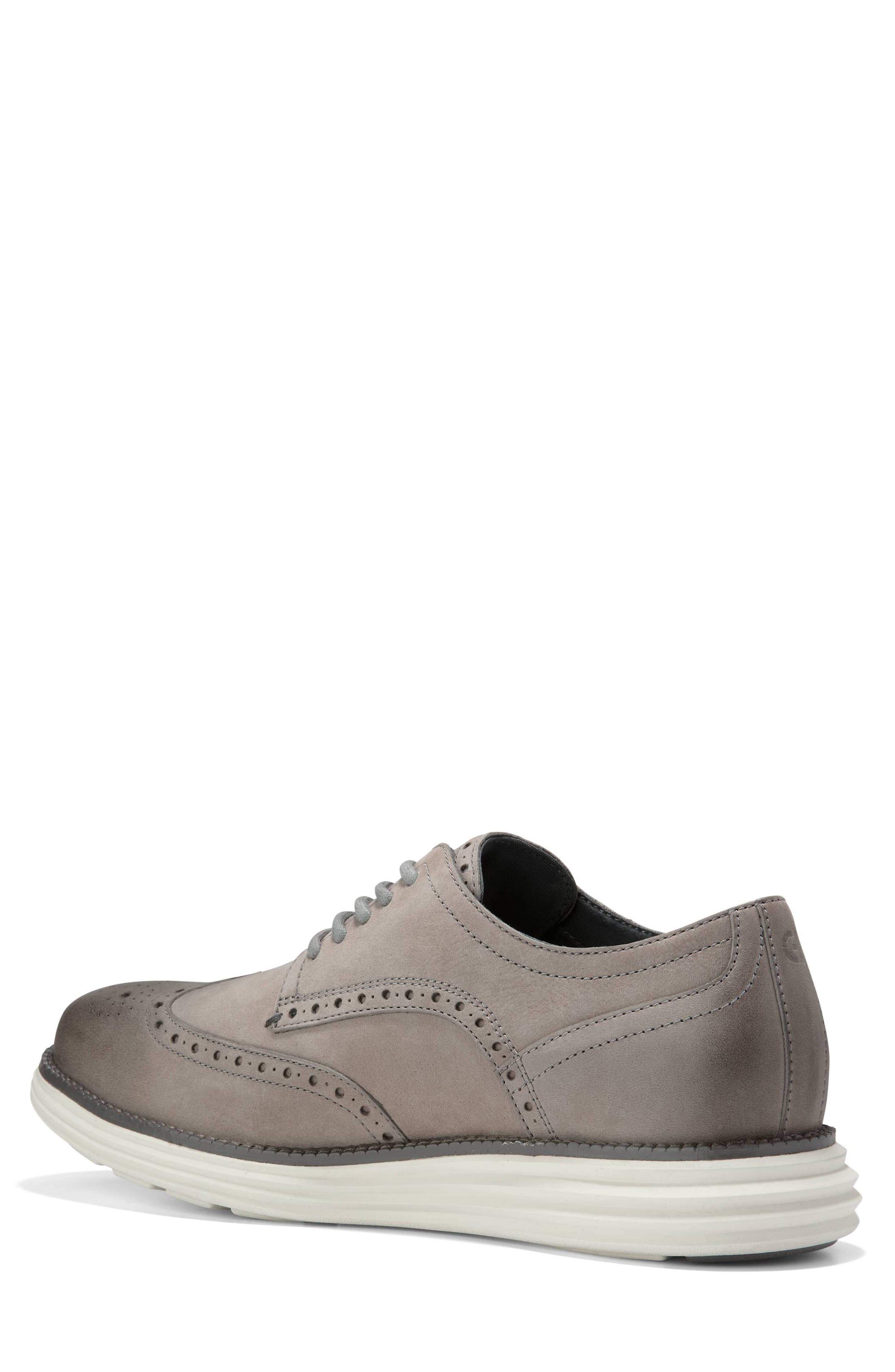 OrignalGrand Remastered Wingtip Derby, Alternate, color, TITANIUM