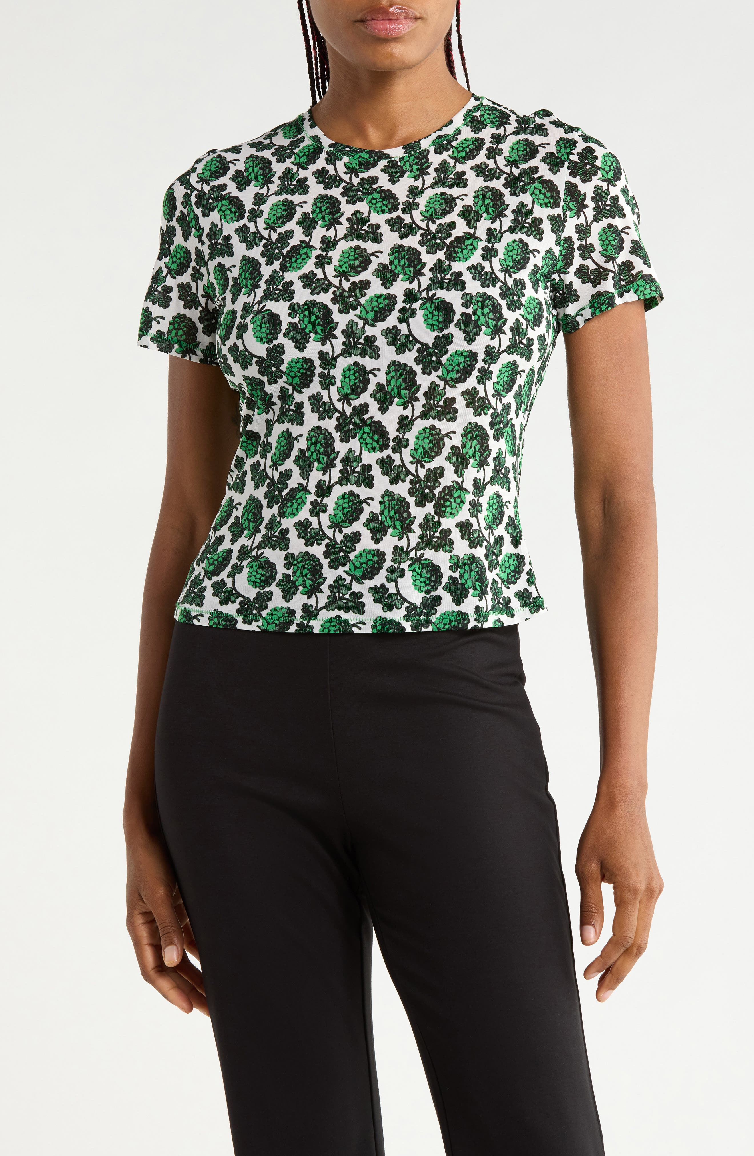 Short Sleeve Crewneck Top