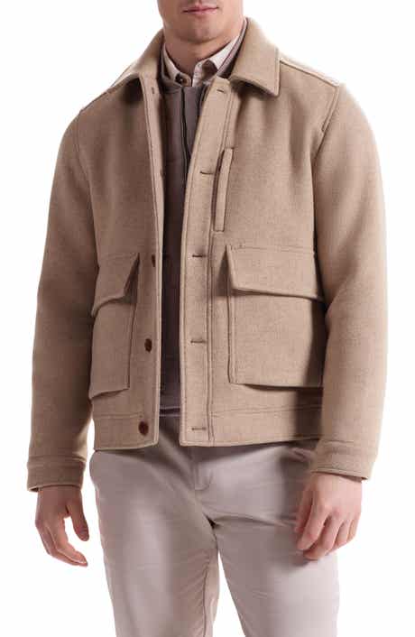 Bugatchi Tweed Jacket with Removable Quilted Vest
