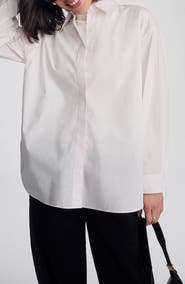 Mavi Jeans Oversize Cotton Button-Up Shirt