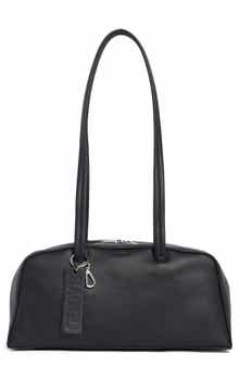 Baggu Recycled Leather Bowler Bag
