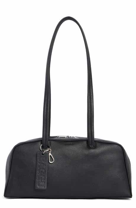 Baggu Recycled Leather Bowler Bag