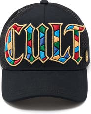 Cult of Individuality Stained Glass Logo Trucker Hat