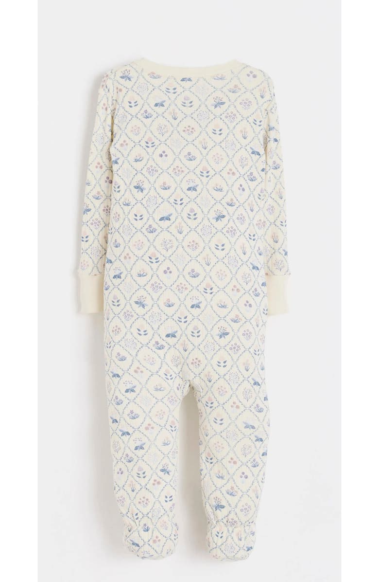 Babycottons Jane Snug Zip Footed Pajama for Infant, Alternate, color, Full-Print