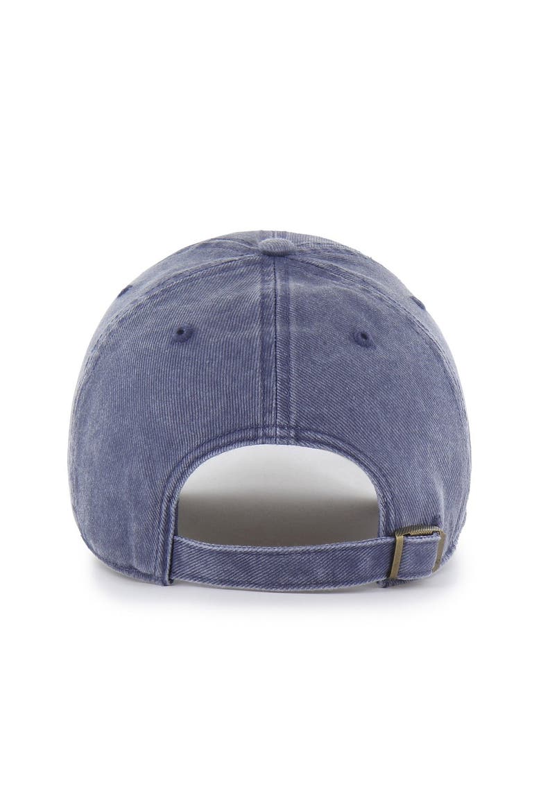 Men's '47 Navy Milwaukee Brewers Pigment Clean Up Adjustable Hat, Alternate, color, Navy