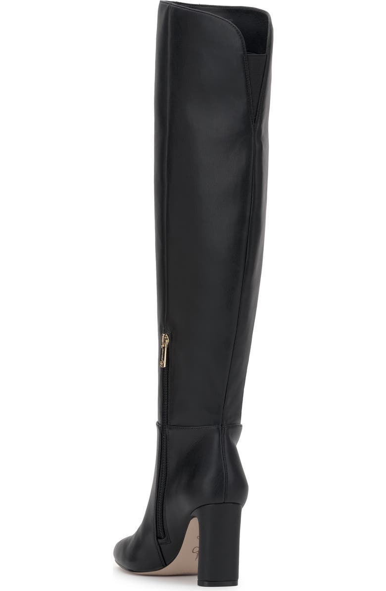 Jessica Simpson Sussta Knee High Boot, Alternate, color, Black Nappa