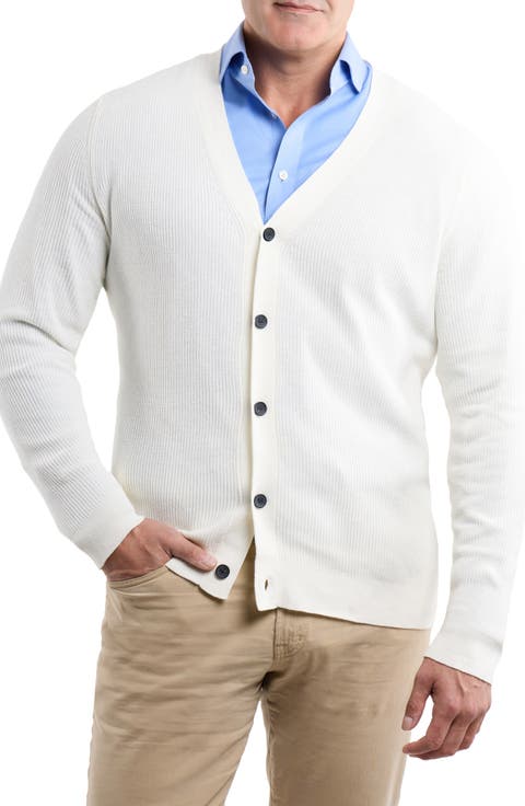 V-Neck Sweater Cardigan