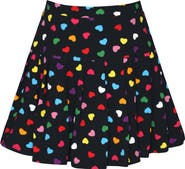 Truly Me Kids' Heart Pleated A-Line Skort