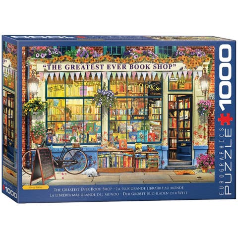 The Greatest Ever Book Shop 1000 Piece Puzzle