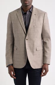 Johnston & Murphy Townsend Plaid Wool Sport Coat