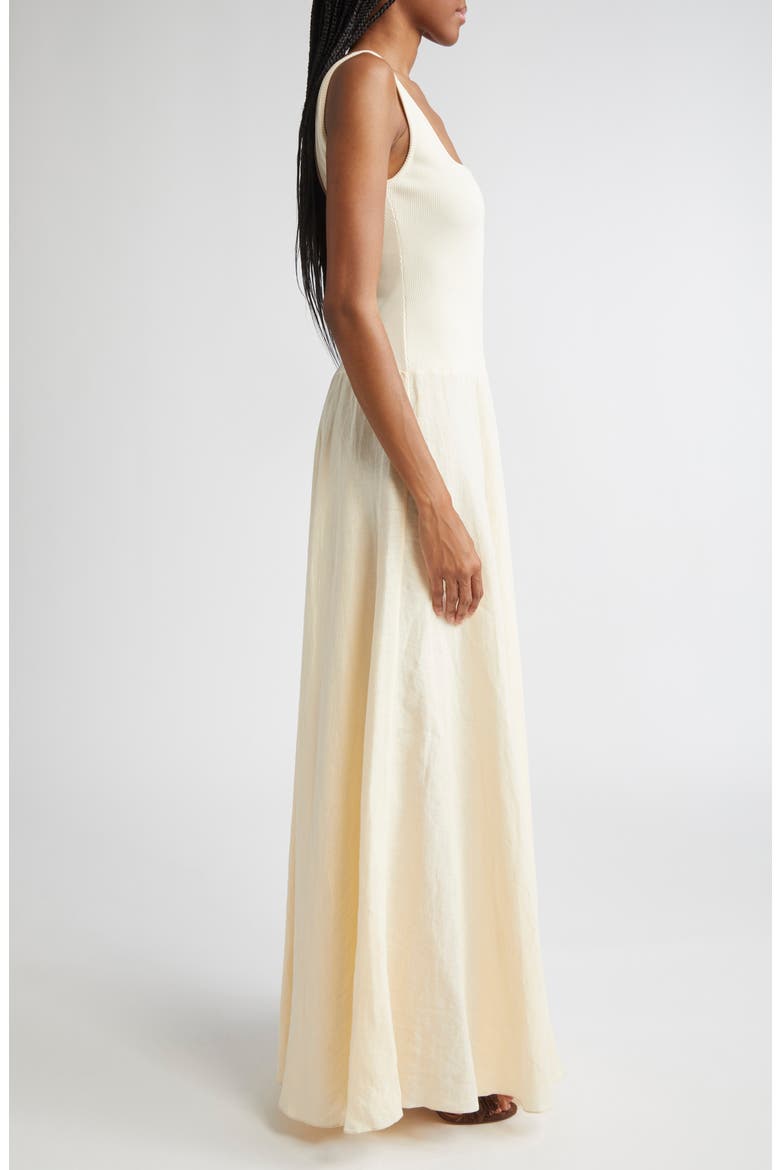mixed media modern rib maxi dress Marcella Women's Hutton Dress