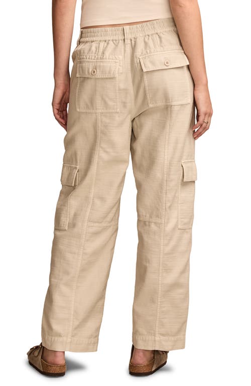 LUCKY BRAND LUCKY BRAND STRAIGHT LEG SLUB CARGO PANTS