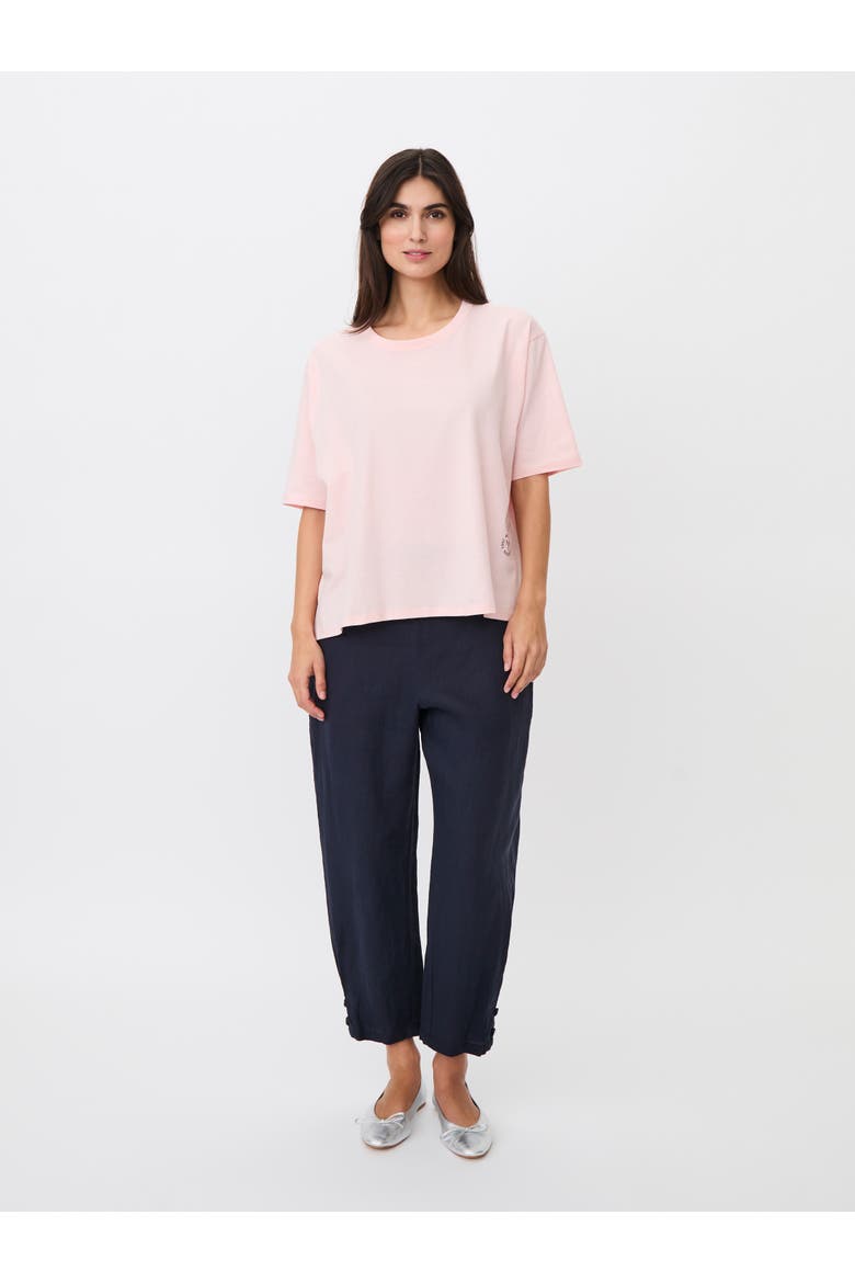 Madoreann Relaxed Round Neck T-Shirt, Alternate, color, Strawberry Cm
