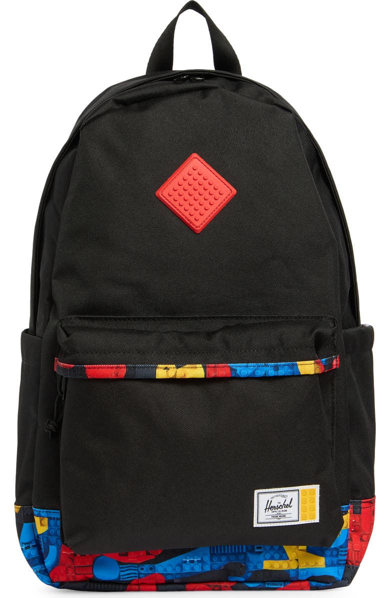 Herschel Supply Co. x LEGO<sup>®</sup> Heritage Backpack, Main, color, Abstract Bricks
