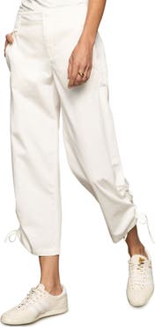 Sanctuary Cotton Twill Utility Crop Pants