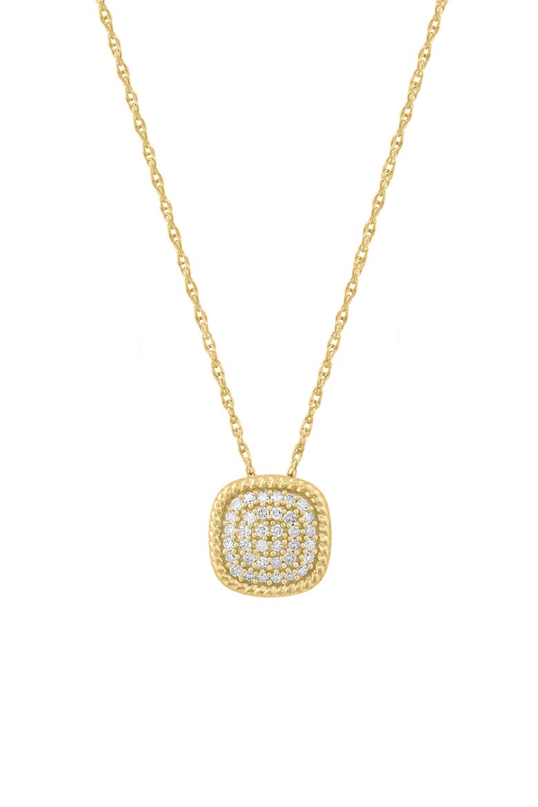 Diamond Pendant Necklace, Main, color, GOLD