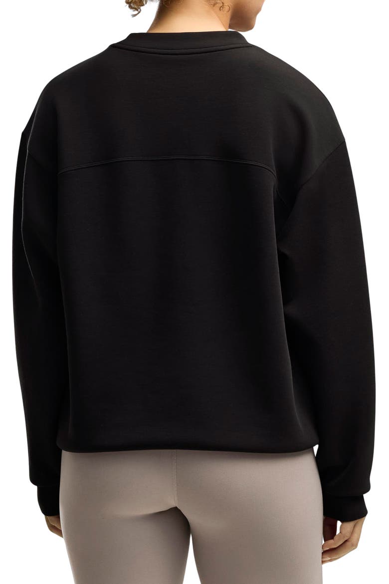Cloudspun Crewneck Sweatshirt, Alternate, color, PUMA BLACK