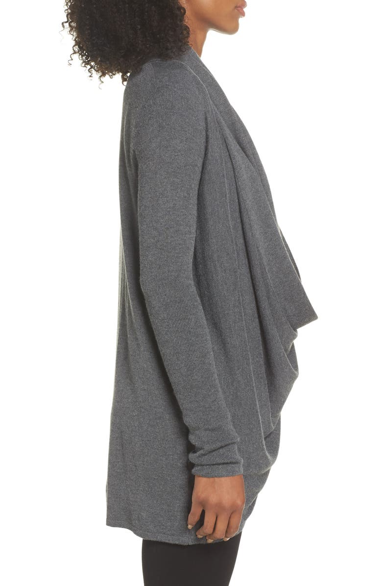 Nordstrom Lingerie Long Wrap Cardigan, Alternate, color,