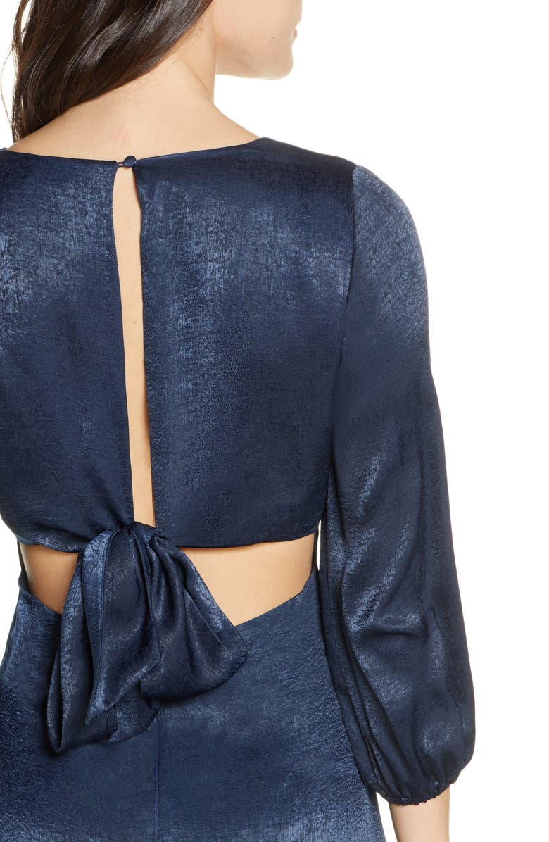 Ali & Jay New Horizons Satin Midi Dress, Alternate, color,