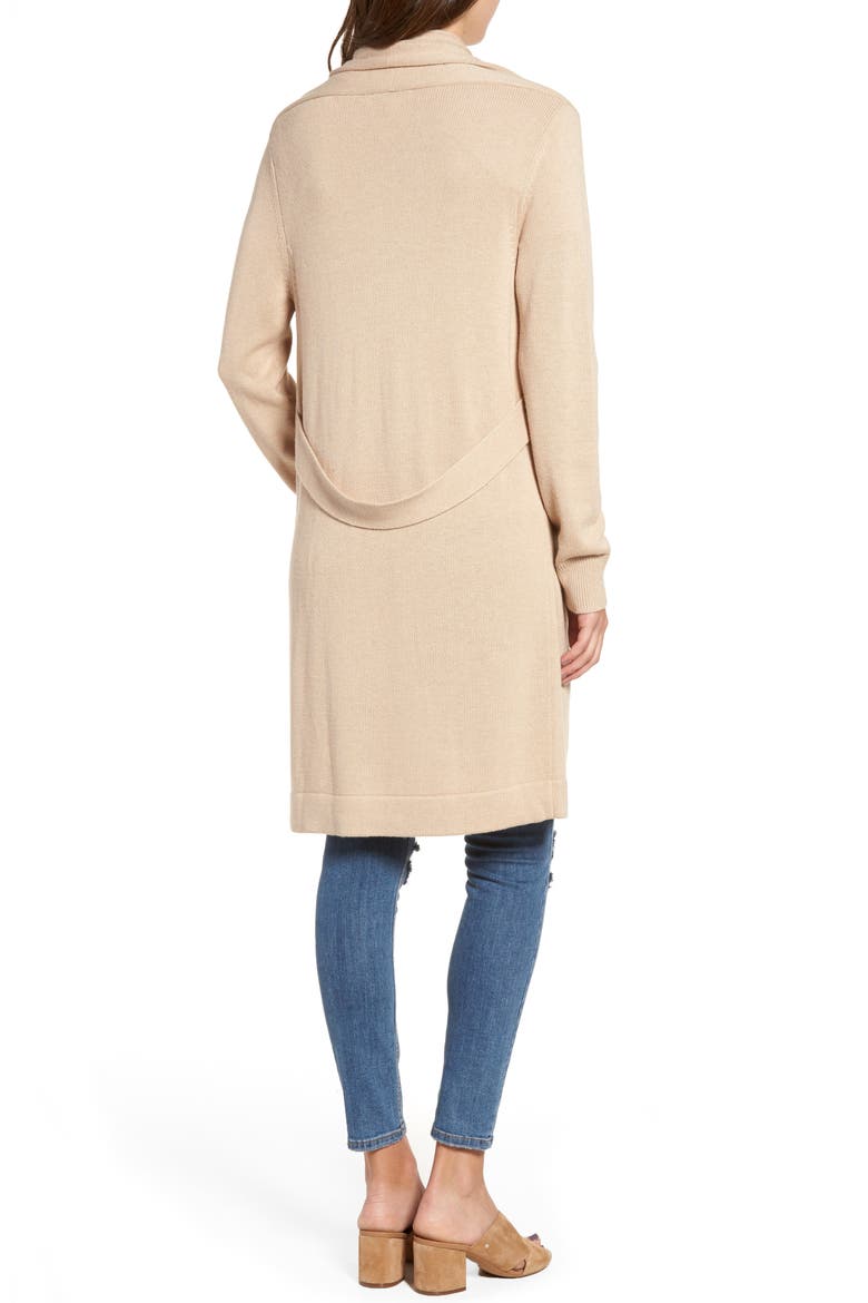 Shawl Collar Cardigan, Alternate, color, TAN NOMAD