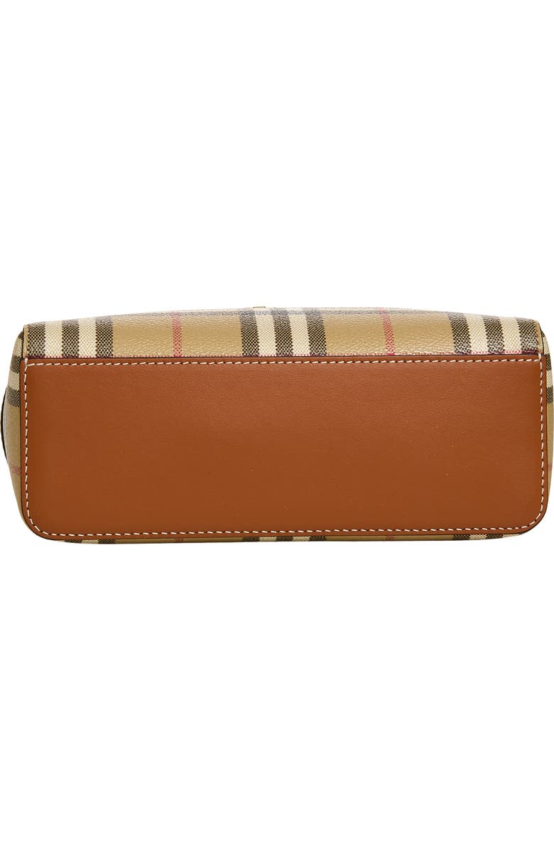 Burberry Check Coated Canvas Vanity Case, Alternate, color, Vntg Chk/ Briar Brown