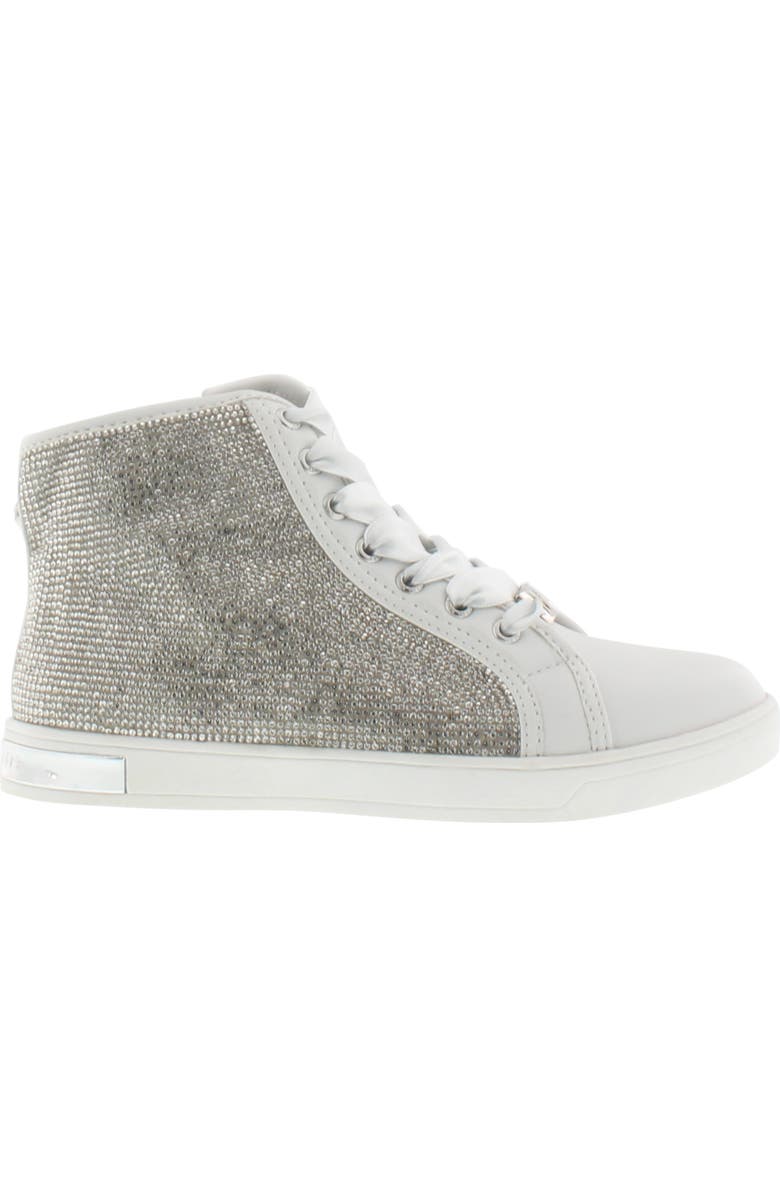 MICHAEL Michael Kors Ollie Light Crystal High Top Sneaker, Alternate, color,