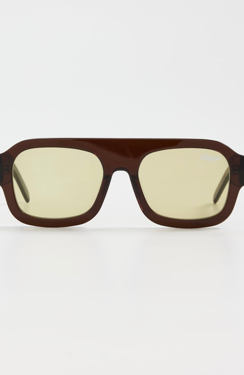 Wisdom Fashion House Eggplant Frame 31 In Brown